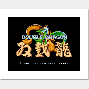 Mod.1 Arcade Double Dragon Video Game Posters and Art